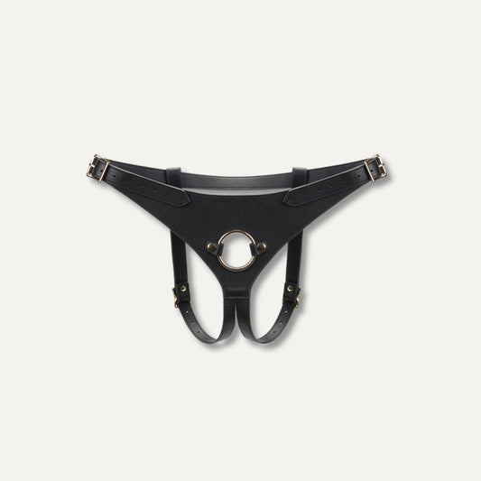 Black Leather Harness