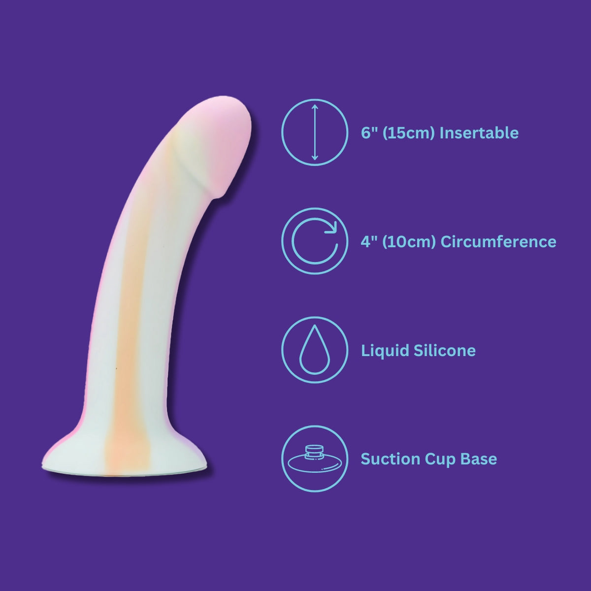 Minty Silicone Dildo